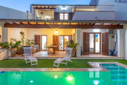 Beautiful Mallorca Villa 3 Bedrooms Villa Townhouse Memories Walking Distance To Town Square Private Pool Consell gîte à louer Consell