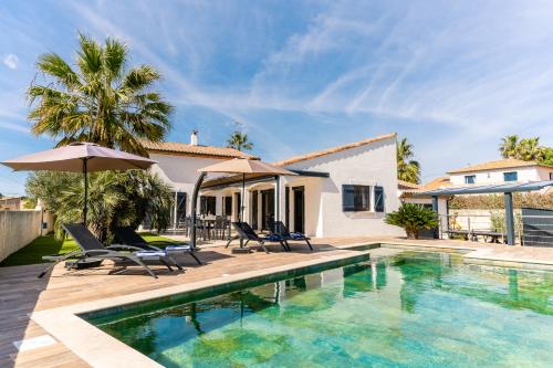 Villa Margot, magnifique piscine et plage à 500m - Accommodation - Le Grau-dʼAgde