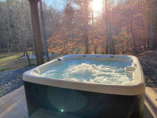 New Listing! Two Cabins with Hot Tubs, Playground, Sleeps 22