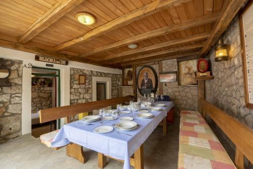 Traditional stone house Perkovic - pool