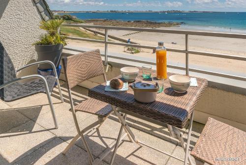 RÉF 193 LARMOR PLAGE T1bis pleine vue mer - Location saisonnière - Larmor-Plage