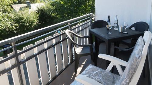 Balcony/terrace, Designstudio "Kappe Deluxe" near Haus Gerhild