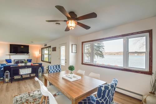 Waterfront Home with Game Room 4 Mi to Le Claire! in East Moline, USA