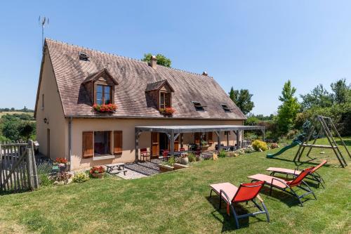 Skats, Gîte avec vue imprenable (Gite avec vue imprenable) in Sarzay