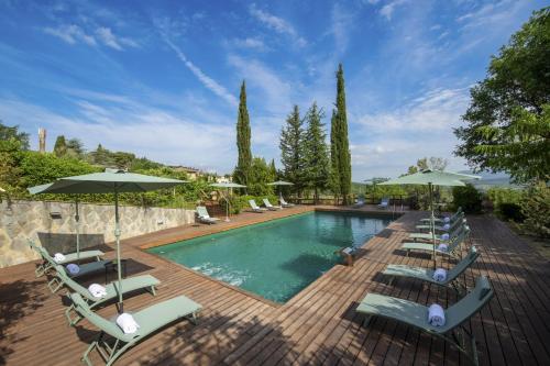 Villa Chianti with exclusive pool and typical barn