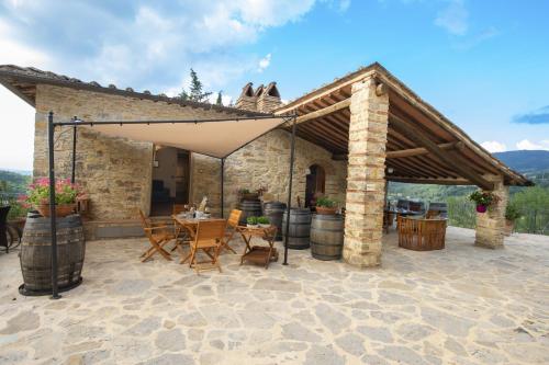 Villa Chianti with exclusive pool and typical barn