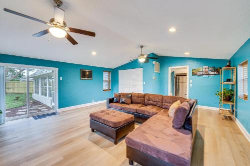 Family-Friendly Davenport Home with Fire Pit! in Davenport, USA