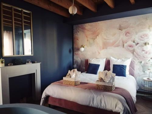 Rose & Blue Spa proche Chalon S/Saône et Beaune - Apartment - Saint-Martin-en-Bresse