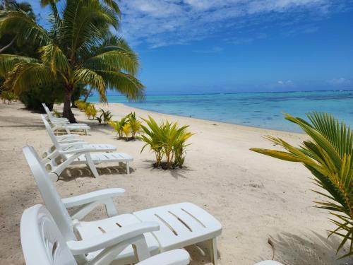 plaża, Resort Tava'e in Aitutaki