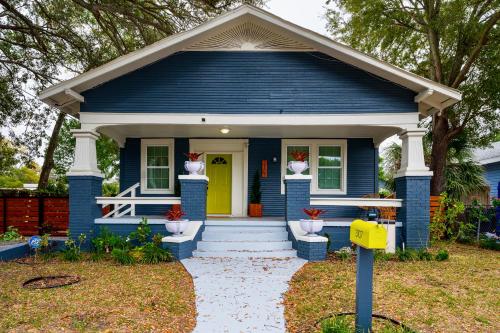 The Green Door in Ybor in Tampa, USA
