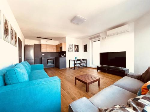 SAG 18th floor Beautiful apartment in center free wifi, Bratislava (fotografie 8)