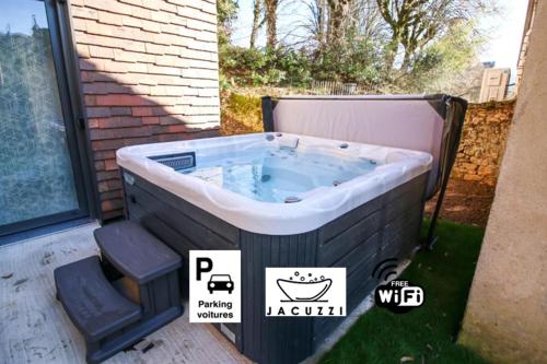 Bella, Jacuzzi Partagé & Parking avec Borne de Recharge Voiture Electrique - Location saisonnière - Sarlat-la-Canéda