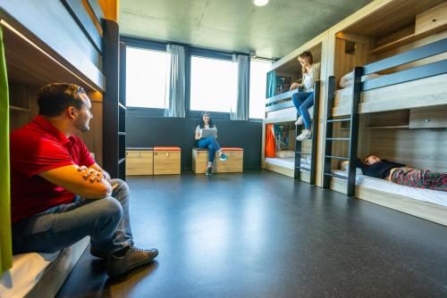 6 bunk beds