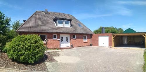 Nordwind in Garding, Deutschland