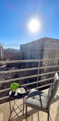 Уютная квартира в ЖК Адиет с видом на горы!