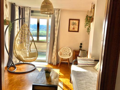 Apartamento con vistas espectaculares al rio Sella