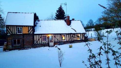 Cottage nornand en pays d'Auge