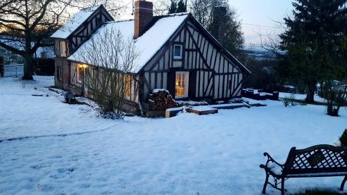 Cottage nornand en pays d'Auge