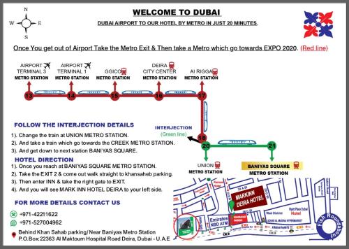 Mark Inn Hotel Deira, Dubaj (fotografie 7)