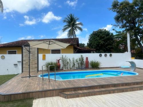 Casa com piscina - Praia da Penha — other in Rua do Cine Loteamento Praiamar, Vera Cruz de Itaparica Brazil, 44470-000
