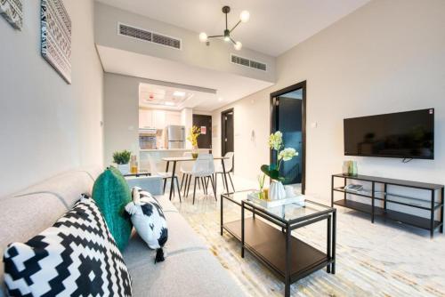 Elite LUX Holiday Homes - Cozy & Stylish 1 BR with Huge Pools & World Class Gym, Dubaj (fotografie 8)