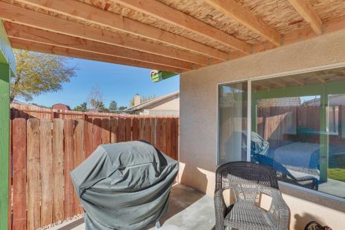 Victorville Home with Fenced Backyard and Patio!