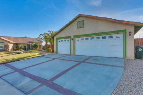 Victorville Home with Fenced Backyard and Patio!