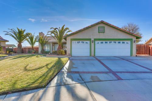 Victorville Home with Fenced Backyard and Patio!