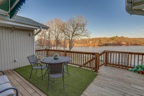 Waterfront Cherokee Village Home with Private Dock!