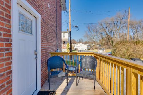 Walkable Downingtown Studio with Spacious Deck