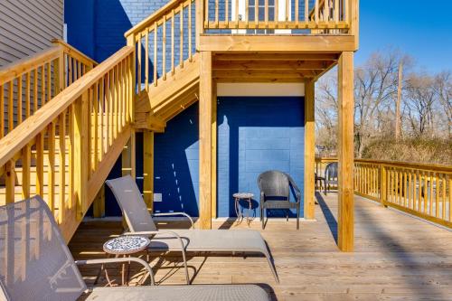 Walkable Downingtown Studio with Spacious Deck