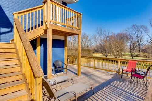 Walkable Downingtown Studio with Spacious Deck