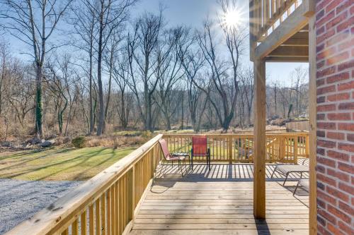 Walkable Downingtown Studio with Spacious Deck