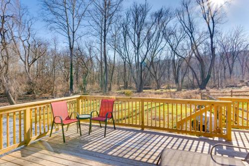 Walkable Downingtown Studio with Spacious Deck