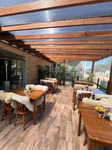 Pub/Lounge, Pousada Le Sorelle ap04 in Rosario do Sul