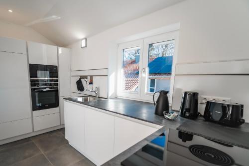 設施, Ferienwohnung am Starnberger See in 費爾達芬格