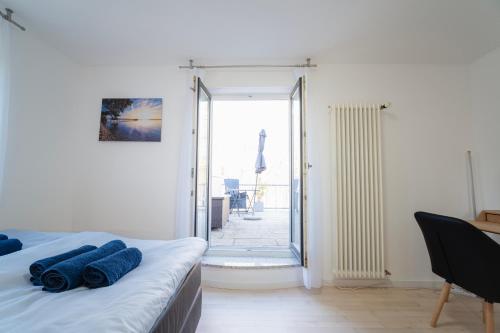景觀, Ferienwohnung am Starnberger See in 費爾達芬格
