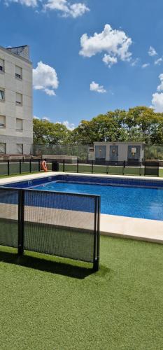 Apartment with free parking and pool