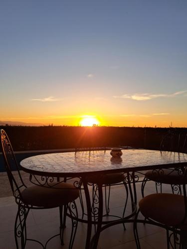 ระเบียง/ชานเรือน, Villa Deluxe Au Pied de l'Atlas in เบนิเมลลาล