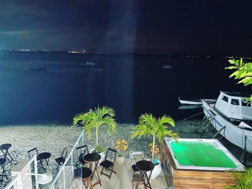 陽台/露台, Escondidinho Bar, hostel e casa de festas in 戈韋納多島