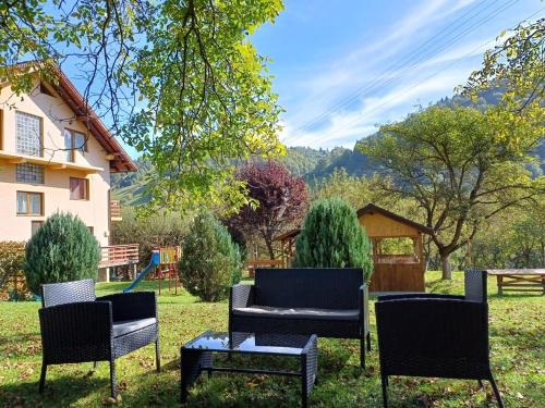 花园, Pensiunea Andy Moieciu in 布兰