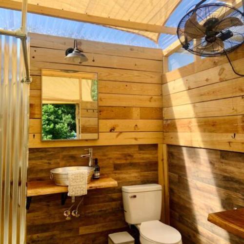 Walnut A Frame TreeHouse with Hammock on Farm and Large Community Barn - image 8