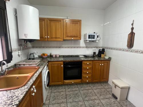 مطبخ, Apartamento La Ermita in Chulilla