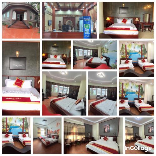 кровать, Hotel Nam Sơn (Hotel Nam Son) in Nui Deo Town