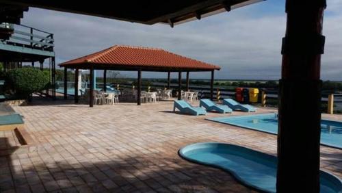 Swimming pool, Candeias Hotel Gold Fish in Corumba