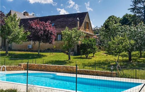 Cozy Home In Paunat With Outdoor Swimming Pool