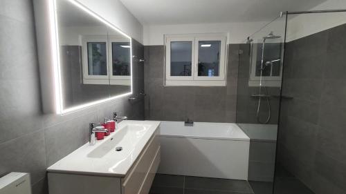 Zuhanyzó, Apartments Casa Ghiggi in Brissago