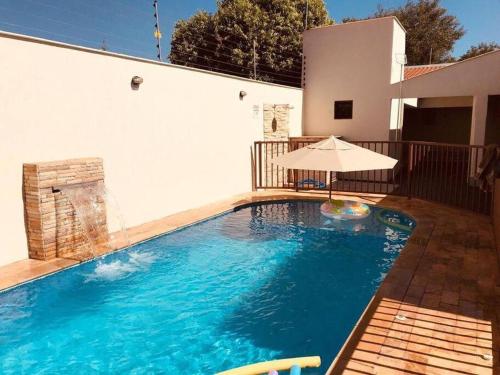 Casa agradável com piscina