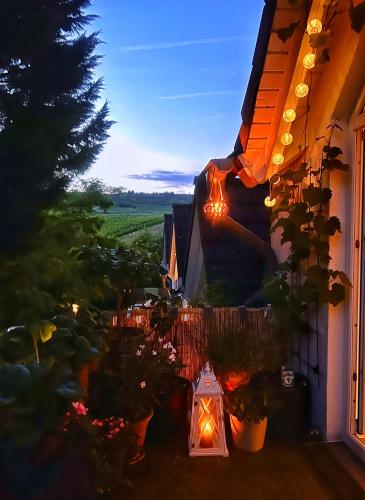 Erkély/terasz, Pinterest auf dem Dorf - Ferienwohnung in Münster-Sarmsheim
