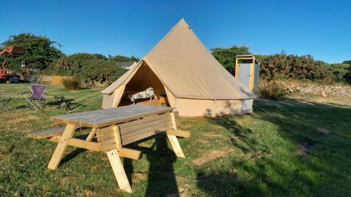 Iekārtas, Cornish Skies Glamping in Troon (Cornwall)